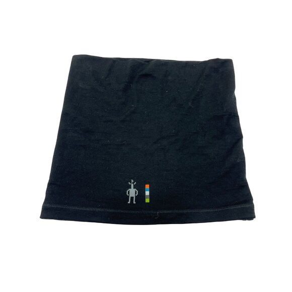 Smartwool Merino Wool & Nylon Black Neck Gaiter With Iconic Logo Design 20h - Picture 1 of 8